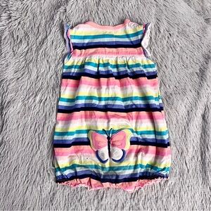 Carter's Rainbow Striped Romper
